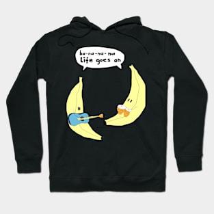 Bananas Making Music Hoodie